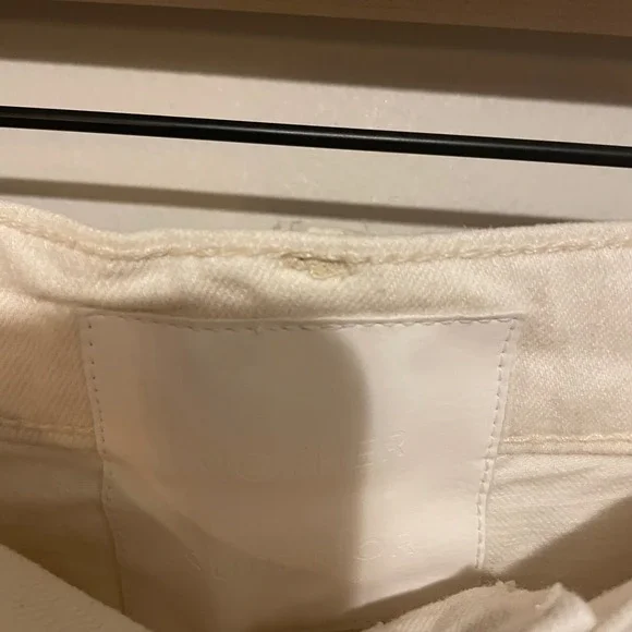 Mother Superior jeans The Hustler Roller Heel Act Natural 25 wide leg cream boho - Picture 4 of 9